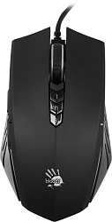Мышь A4Tech Bloody A70 черный оптическая 6200dpi USB 8but (A70 MATTE BLACK)
