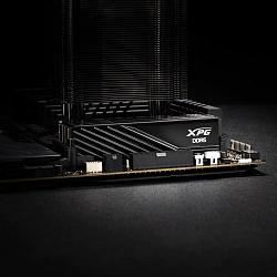 Память DDR5 8GB 5600MHz A-Data AX5U5600C468G-SLABBK XPG Lancer Blade RTL Gaming PC5-44800 CL46 DIMM 288-pin 1.1В single rank с радиатором Ret