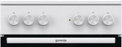 Плита Электрическая Gorenje Essential GEC5A41WG белый/черный стеклокерамика