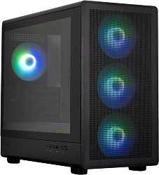 Корпус Zalman M5 черный без БП mATX 6x120mm 1x140mm 1xUSB2.0 2xUSB3.0 audio bott PSU