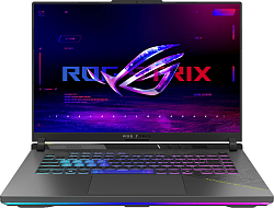 Ноутбук Asus ROG Strix G16 G614FR-S5054 Ryzen 9 9955HX 32Gb SSD1Tb NVIDIA GeForce RTX5070Ti 12Gb 16" IPS 2.5K (2560x1600) без ОС grey WiFi BT Cam (90NR0NK8-M002E0)