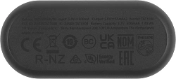 Гарнитура внутриканальные Philips TAT3508BK/00 черный беспроводные bluetooth в ушной раковине