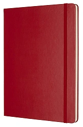 Блокнот Moleskine CLASSIC QP092F2 XLarge 190х250мм 192стр. нелинованный твердая обложка красный