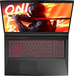Ноутбук Maibenben X725 Core i5 12450H 16Gb SSD512Gb NVIDIA GeForce RTX4060 8Gb 17.3" IPS FHD (1920x1080) Linux black WiFi BT Cam 4100mAh (X725FSFNLBRE0)