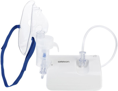 Ингалятор Omron NE-C24 (NE-C801S-RU) компрессорный стационарный белый