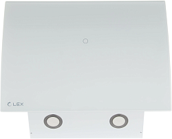 Вытяжка каминная Lex Plaza GS 600 WH белый управление: сенсорное (1 мотор)