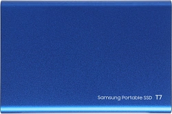 Накопитель SSD Samsung USB-C 1Tb MU-PC1T0H/WW T7 1.8" синий