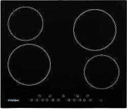 Варочная поверхность Hyundai HHE 6450 BG черный