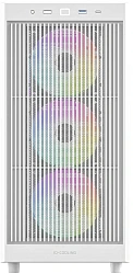 Корпус ID-Cooling Ware 510 белый без БП ATX 7x120mm 5x140mm 1xUSB2.0 1xUSB3.0 audio bott PSU