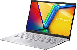 Ноутбук Asus Vivobook 15 X1504VA-BQ2969 Core i3 1315U 16Gb SSD512Gb Intel UHD Graphics 15.6" IPS FHD (1920x1080) без ОС silver WiFi BT Cam (90NB10J2-M03CE0)