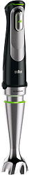 Блендер погружной Braun MQ9147X 1200Вт черный