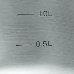 Кастрюля Rondell Zart RDS-1226 3.1л. d=20см (с крышкой) стальной