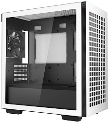 Корпус Deepcool CH370 белый без БП mATX 7x120mm 4x140mm 2xUSB3.0 audio bott PSU