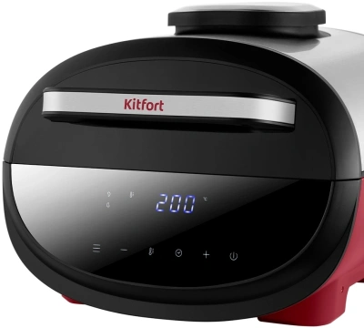 Аэрогриль Kitfort КТ-2295      1700Вт красный/черный