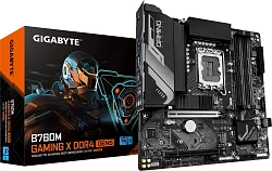 Материнская плата Gigabyte B760M GAMING X DDR4 GEN5 Soc-1700 Intel B760 4xDDR4 mATX AC`97 8ch(7.1) 2.5Gg RAID+HDMI+DP