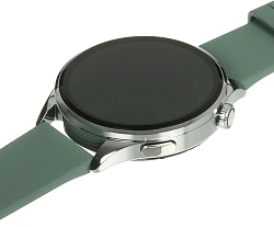 Смарт-часы Xiaomi Watch 5 47мм 1.54" AMOLED корп.серебристый рем.зеленый разм.брасл.:135-205мм (BHR07WPGL)
