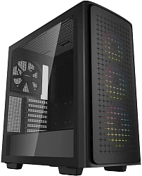Корпус Deepcool CK560 черный без БП ATX 3x120mm 4x140mm 2xUSB3.0 audio bott PSU