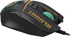 Мышь A4Tech Bloody W63 Max Renegade черный/рисунок оптическая 12000dpi USB (W63 MAX)