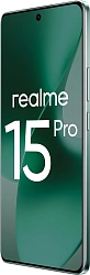 Смартфон Realme RMX5101 15 Pro 256Gb 8Gb зеленый моноблок 3G 4G 6.78" 1264x2780 Android 15 50Mpix 802.11 a/b/g/n/ac/6 NFC GPS GSM900/1800 GSM1900