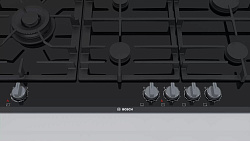 Газовая варочная поверхность Bosch PRS9A6D70M черный