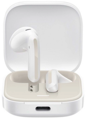 Гарнитура вкладыши Xiaomi Buds 6 Active M2344E1 белый беспроводные bluetooth в ушной раковине (BHR8391GL)