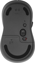 Мышь Logitech M650 Large графитовый оптическая 4000dpi silent беспров. BT/Radio USB 5but (910-006388)