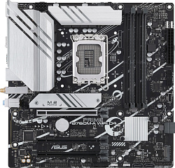 Материнская плата Asus PRIME B760M-A WIFI D4 Soc-1700 Intel B760 4xDDR4 mATX AC`97 8ch(7.1) 2.5Gg RAID+HDMI+DP