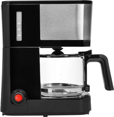 Кофеварка капельная Red Solution CM1534 600Вт черный/серебристый