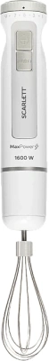 Блендер погружной Scarlett SC-HB42F29 1600Вт белый/серебристый