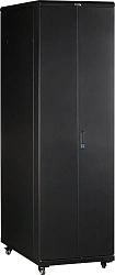 Шкаф серверный Lanmaster (TWT-CBB-32U-6X6-P1) напольный 32U 600x600мм пер.дв.перфор. задн.дв.перфор.2-хст. 800кг черный
