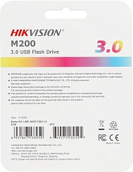 Флеш Диск Hikvision 128GB M200 Hiksemi HS-USB-M200 128G U3 USB3.0 серебристый