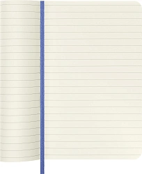 Блокнот Moleskine CLASSIC SOFT QP611B42 Pocket 90x140мм 192стр. линейка мягкая обложка голубая гортензия