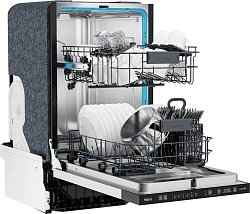 Посудомоечная машина встраив. Haier HDWE9-591RU 2050Вт узкая серебристый