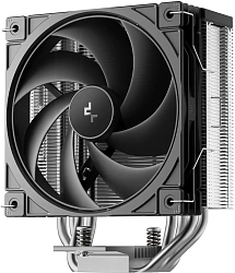 Устройство охлаждения(кулер) Deepcool AG400 G2 Soc-AM5/AM4/1200/1700/1851 серебристый/черный 4-pin 29.22dB Al+Cu 220W 631gr Ret (R-AG400-BKNPMG2-G)