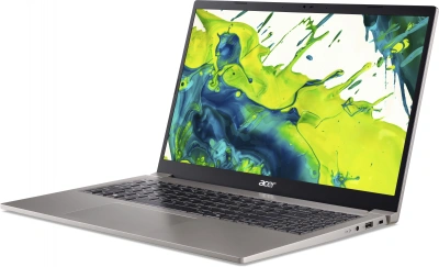 Ноутбук Acer Aspire Lite AL15-33P-C7Z4 N-series N150 8Gb SSD512Gb Intel Graphics 15.6" IPS FHD (1920x1080) без ОС grey WiFi BT Cam (NX.D2FCD.002)