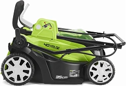 Газонокосилка роторная Greenworks G40LM35 (2501907)
