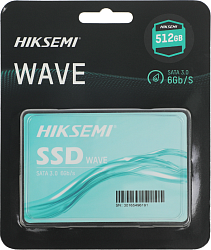 Накопитель SSD Hikvision SATA-III 512GB HS-SSD-WAVE(S) 512G 2.5"