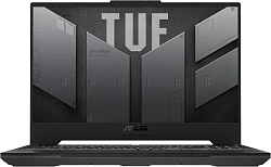 Ноутбук Asus TUF Gaming A15 FA507NVR-LP040 Ryzen 7 7435HS 16Gb SSD512Gb NVIDIA GeForce RTX4060 8Gb 15.6" IPS FHD (1920x1080) без ОС grey WiFi BT Cam (90NR0JK5-M00230)
