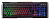 Клавиатура Оклик 710G BLACK DEATH черный/оранжевый USB Multimedia for gamer LED (476393)