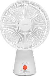 Вентилятор настольный Xiaomi Rechargeable Mini Fan 10Вт скоростей:4 белый