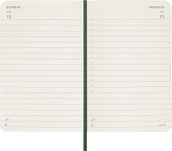 Ежедневник Moleskine CLASSIC SOFT Pocket 90x140мм 400стр. мягкая обложка зеленый