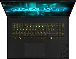 Ноутбук Gigabyte Gaming A18 GA83H Ryzen 7 260 16Gb SSD1Tb NVIDIA GeForce RTX 5060 8Gb 18" IPS WQXGA (2560x1600) без ОС black WiFi BT Cam (3VHK3KZC94SD)