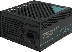 Блок питания Azza ATX 750W PSAZ-750G 80+ gold (20+4pin) APFC 120mm fan 6xSATA Cab Manag RTL