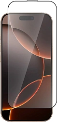 Защитное стекло для экрана BoraSCO прозрачный для Apple iPhone 16 Pro 2.5D антиблик. 1шт. (73684)
