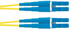 Патч-корд Panduit F92ELLNLNSNM007 2x9/125 OS1/OS2 LC дуплекс-LC дуплекс 7м LSZH желтый
