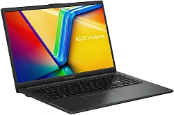 Ноутбук Asus Vivobook Go 15 E1504TA-BQ082 N-series N150 8Gb eMMC256Gb Intel UHD Graphics 15.6" IPS FHD (1920x1080) без ОС black WiFi BT Cam (90NB1542-M00300)