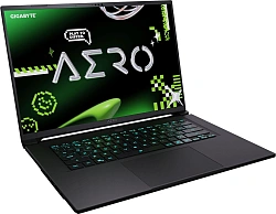 Ноутбук Gigabyte Aero X16 1TH Ryzen AI 7 350 16Gb SSD1Tb NVIDIA GeForce RTX5050 8Gb 16" IPS QHD+ (2560x1600) без ОС grey WiFi BT Cam (1TH93KZC94AD)
