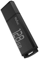 Флеш Диск Netac 128Gb U351 NT03U351N-128G-20BK USB2.0 серый