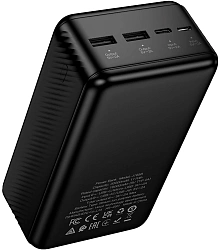Мобильный аккумулятор Hoco J165B Honey 30000mAh 3A черный (66336)