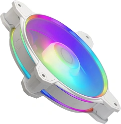 Вентилятор для корпуса Cooler Master MasterFan MF120 Halo2 ARGB 120х120x25 белый 4-pin 27дБ (MFL-B2DW-21NP2-R2) Ret